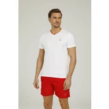 KINETIX Swim Shorts - Red - Plain