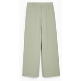 CA ženske pantalone, ravan kroj, svetlozelene Cene