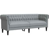 SOFA Svijetlo siva 201,5 x 74,5 x 74,5 cm Poliester | shoptok.hr