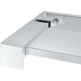  Polica za stijenku tuš-kabine kromirana 80 cm aluminijska | shoptok.hr