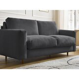 Bobochic Paris Crna sofa za spavanje/sklopiva 200 cm Cocoone – | shoptok.hr