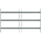  Sigurnosna rešetka za prozore s 3 poprečna okvira 3 pcs | shoptok.hr