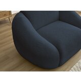 Bobochic Paris Temno moder fotelj iz tkanine bouclé Tina – | Shoptok.si