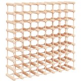  Stalak za vino za 72 boce 90,5x23x90,5 cm masivna borovina Slike