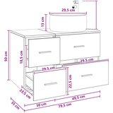  Set namještaja za kupaonicu 2 kom. Bijela Konstruirano drvo | shoptok.hr