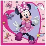 Procos Roza dvoplastna papirnata servieta z motivom Minnie miške, pakiranje po 20 kosov. | Shoptok.si