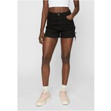 Urban Classics Women's High Waisted Denim Shorts Black Washed Cijene