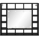  Ogledalo ormar Crni hrast 91 x 15 x 76,5 cm Konstruirano drvo | shoptok.hr