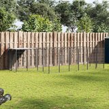  Kavez za pse crni 8,47 m² čelični | shoptok.hr