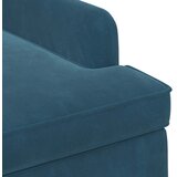  Ljubavni kauč s gumbima Plava 111 x 65 x 79 cm Baršun | Eponuda.com