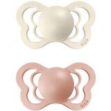 Bibs Couture Natural Rubber Size 1: 0+ months duda Ivory / Blush 2 kom | shoptok.hr