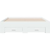 vidaXL Okvir kreveta s ladicama bijeli 140 x 190 cm konstruirano drvo | shoptok.hr