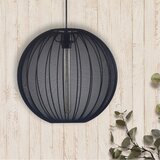 Viseći luster SENSAI na sajli, 1x E27 (maks. 20 W), 230 V, prečnik 40 cm, crne boje | Eponuda.com