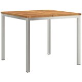 vidaXL vanjski blagovaonski stol 90x90x74.5 cm od čvrstog bagremovog drveta | shoptok.hr