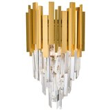 Nova Luce Metalna zidna lampa u zlatnoj boji Grane – | shoptok.hr