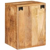 vidaXL Nočna omarica 2 pcs Rjava 35 x 33 x 48 cm Masiven les manga | Shoptok.si