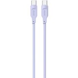 Usams USB-C NA USB-C KABEL 100W 1.2M ZA POLNJENJE IN SIGNAL VIJOLIČEN, (21980413) | Shoptok.si