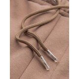 Ombre Unisex sweat shorts with drawstring waistband - brown | Shoptok.si