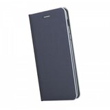  Premium preklopna torbica huawei P30 - modra s srebrnim robom Cene