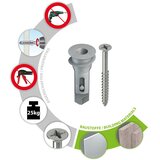 Tox SPIRAL PRO + VIJAK (4/1) tipal plastični sa vijkom za gipsane ploče | shoptok.hr