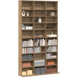 vidaXL CD omarica iz umetnega hrasta - 101x23x177.5 cm narejena iz inženirskega lesa | Shoptok.si
