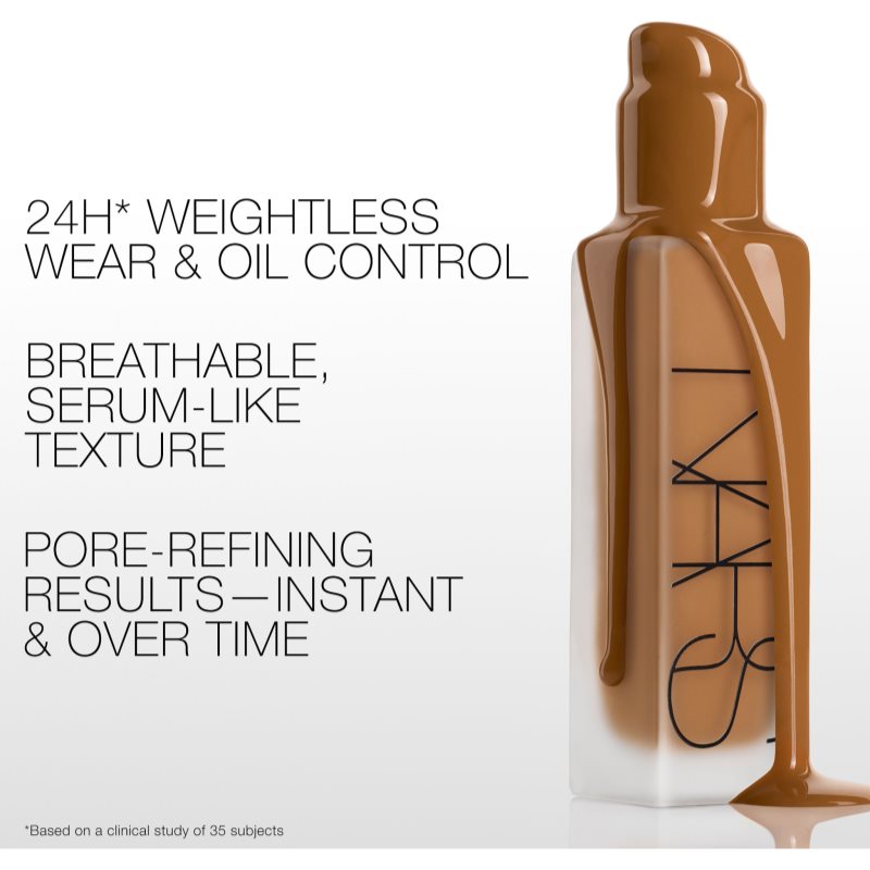 Nars Natural Matte Longwear Foundation dolgoobstojen tekoči puder z mat učinkom odtenek SANTA FE 30 ml | Shoptok.si