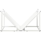  Stalak za drva bijela 70x43x34,5 cm hladno valjani čelik | Eponuda.com