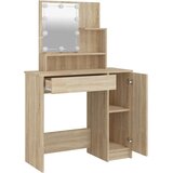  Toaletni stolić LED boja hrasta sonome 86,5 x 35 x 136 cm | Eponuda.ba
