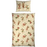 Esposa POSTELJNINA TANJA 140/200 cm saten bež | Shoptok.si