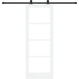 vidaXL klizna vrata s hardverskim setom 'ORKDAL'bijela 78x211 cm | shoptok.hr