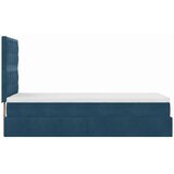  Okvir kreveta s madracima tamnoplavi 80x200cm baršunasti | shoptok.hr