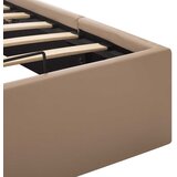  Hidraulični okvir za krevet od umjetne kože boja kave 120x200 cm | shoptok.hr