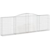  Lučne gabionske košare 2 kom 400x30x120/140cm pocinčano željezo | Eponuda.com