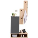Modern Living Predsoba Ciao, Barva Hrasta, Antracit Cene
