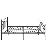  Okvir za krevet crni metalni 180 x 200 cm | shoptok.hr