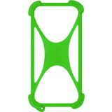 AVIZAR univerzalna fleksibilna silikonska torbica za pametni telefon, odporna proti udarcem - zelena, (20632750) Cene