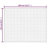  Teška deka svijetla krem 235x290 cm 11 kg od tkanine | shoptok.hr