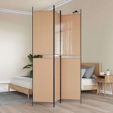  3-panelni pregradni zid Bež 150 x 220 cm Blago, (5000235491) | Shoptok.si