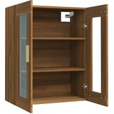 Viseći zidni ormarić boja smeđeg hrasta 69,5 x 34 x 90 cm | Eponuda.com