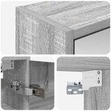  Kopalni&amp;scaron;ka ogledalna omara Siva Sonoma 43 x 16 x 62.5 cm, (5000233059) Slike