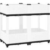vidaXL Visoka greda 80x40x71 cm polipropilen Cene