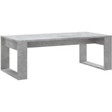 Maison Chic Klubska mizica - kavna mizica - Nizka mizica betonsko siva 102x50x35 cm inženirski les, (21754892) | Shoptok.si