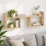  Zidna polica 90 x 17 x 32 cm Prerađeno drvo | shoptok.hr