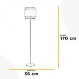 Lesnina XXXL STOJEČA SVETILKA 5093 LICIA 36/36/170 cm | Shoptok.si