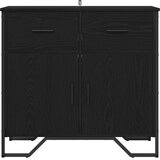  Kreveta s ladicama Crni hrast 79,5 x 35,5 x 74,5 cm | shoptok.hr