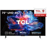 Tcl V6C 75V6C TV 190.5 cm (75) 4K Ultra HD Smart TV Wi-Fi Metallic 330 cd /m² | shoptok.hr
