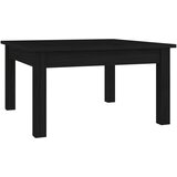 Furnova Klubska mizica črna 55x55x30 cm trdna borovina, (21913109) | Shoptok.si