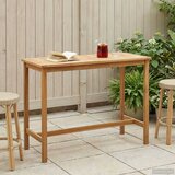  Stol za bar Prirodna 150 x 75 x 105 cm Čvrsto teak drvo | Eponuda.ba