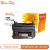 BetterDay toner CF281A, CRG-039 M604 / M605 / M606 / M630, zam. kaseta za hp 10k5