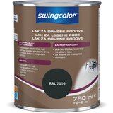 SWINGCOLOR Lak za drveni pod (Siva, Svilenkasti sjaj, Na bazi vode, 750 ml) | shoptok.hr